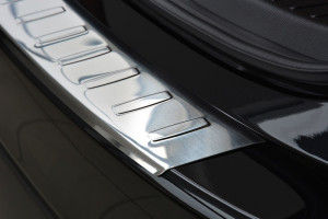 Avisa Protection du pare-chocs arrière | Mazda 3 Sedan 13-17 4-p | acier inoxydable