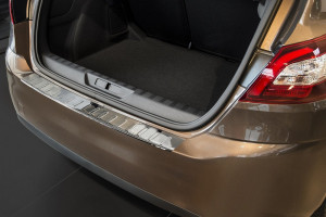 Avisa Protection du pare-chocs arrière | Peugeot 308 13-17 5-p | acier inoxydable soyeux