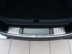 Avisa Protection du pare-chocs arrière | Renault Clio Estate 13-16 5-p / Fluence 11-15 4-p | acier inoxydable