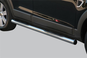 Misutonida Side Bars | Chevrolet Captiva 06-11 5-d | Grand Pedana roestvrij staal glanzend