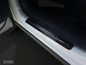 Avisa Plaques de seuil | Skoda Kodiaq 17-21 5-p | Édition spéciale noir brillant