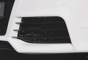 Rieger Tuning Grille d'aération | Audi TT Coupé 06-10 2-p / TT Coupé 10-14 2-p / TT Roadster 07-10 2-p / TT Roadster 10-14 2-p |  noir brillant