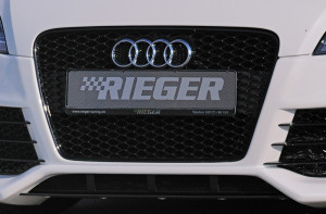 Rieger Tuning Grille | Audi TT Coupé 06-10 2-p / TT Coupé 10-14 2-p / TT Roadster 07-10 2-p / TT Roadster 10-14 2-p |  noir brillant