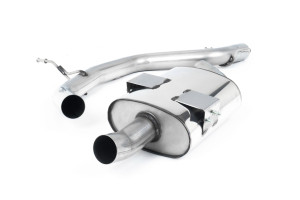 Cat-back uitlaatsysteem | Seat Leon Cupra K1 (2007-2009) | Milltek Sport Enkel ovaal van 152x102 mm
