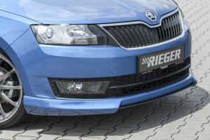 Rieger Tuning Frontspoiler | Skoda Rapid 13-17 5-T / Rapid Spaceback 13-17 5-T / Rapid Spaceback 17-19 5-T | unpainted