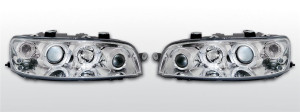 Carnamics Phares | Fiat Punto 99-03 3-p / Punto 99-03 5-p | Yeux d'Ange chrome