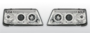 Carnamics Phares | Peugeot 205 83-87 5-p / 205 84-87 3-p / 205 86-98 3-p / 205 87-98 5-p / 205 Cabriolet 86-87 2-p / 205 Cabriolet 87-94 2-p | Yeux d'Ange chrome