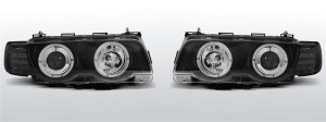 Carnamics Koplampen | BMW 7-serie 98-01 4-d | Angel Eyes zwart