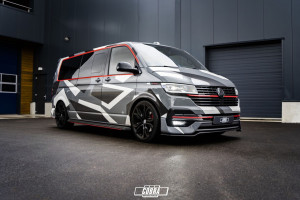 Cobra Suspension Verlagingsveren | Volkswagen TRANSPORTER T6.1 VAN 11/2019- T6.1 | 55mm (vooras) / 55mm (achteras)