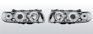Carnamics Koplampen | BMW 7-serie 94-98 4-d | Angel Eyes chroom