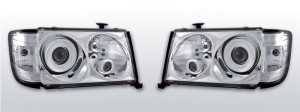 Carnamics Phares | Mercedes-Benz 200-serie 85-89 4-p / 200-serie 89-93 4-p / 200-serie Combi 86-89 5-p / 200-serie Combi 89-93 5-p | chrome