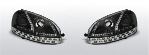 Carnamics Phares | Volkswagen Golf 03-08 3-p / Golf 03-08 5-p / Golf Variant 07-09 5-p | Yeux du Diable noir