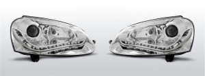 Carnamics Phares | Volkswagen Golf 03-08 3-p / Golf 03-08 5-p / Golf Variant 07-09 5-p | chrome