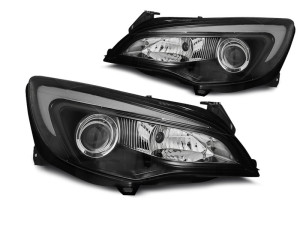 Carnamics Phares | Opel Astra 09-12 5-p / Astra 12-15 5-p / Astra 12-16 4-p / Astra Sports Tourer 10-12 5-p / Astra Sports Tourer 12-16 5-p | Lumière tubulaire noir