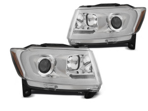 Carnamics Phares | Jeep Grand Cherokee 11-13 5-p | Lumière tubulaire chrome