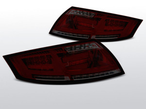 Carnamics Feu arrière | Audi TT Coupé 06-10 2-p / TT Coupé 10-14 2-p / TT Roadster 07-10 2-p / TT Roadster 10-14 2-p | Barre LED rouge / fumé