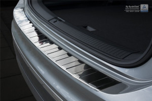 Avisa Protection du pare-chocs arrière | Volkswagen Tiguan 16-20 5-p / Tiguan Allspace 17-21 5-p |  acier inoxydable soyeux