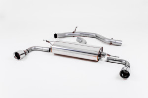 Cat-back uitlaatsysteem | Volkswagen Golf Mk6 GTi 2.0 TSI 210 PK (2009-2013) | Milltek Sport Dual 100mm GT100