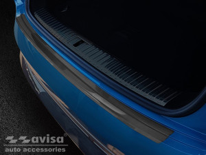 Avisa Protection du pare-chocs arrière | Audi e-Tron 18-23 5-p |  noir soyeux