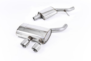 Cat-back uitlaatsysteem | Volkswagen Golf MK5 R32 3.2 V6 (2005-2009) | Milltek Sport Dual 100mm GT100