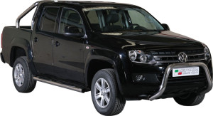 Misutonida Barre pare-buffle | Volkswagen Amarok Dubbele Cabine 11-16 4-p | Super barre acier inoxydable brillant