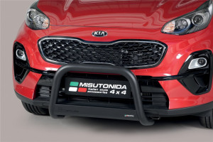 Misutonida Barre pare-buffle | Kia Sportage 16-18 5-p / Sportage 18-22 5-p | Barre moyenne noir mat