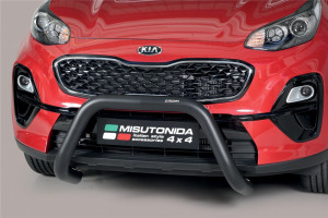 Misutonida Barre pare-buffle | Kia Sportage 16-18 5-p / Sportage 18-22 5-p | Super barre noir mat