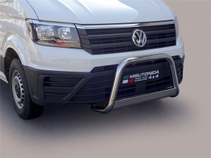 Misutonida Barre pare-buffle | Volkswagen Crafter Kombi 17-22 4-p | Barre moyenne acier inoxydable brillant