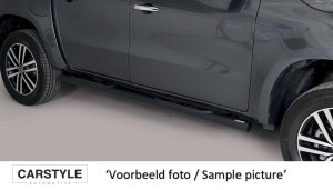 Misutonida Barres latérales | Kia Sportage 16-18 5-p / Sportage 18-22 5-p | Grand Pedana noir mat