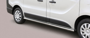 Misutonida Barres latérales | Opel Vivaro Combi 14-19 4-p | Protection latérale noir mat