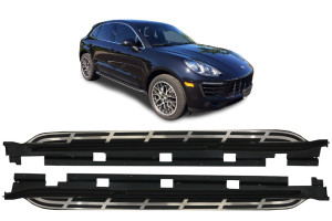 Carnamics Running boards | Porsche Macan 14-18 5-d / Macan 18-21 5-d | OEM-Style