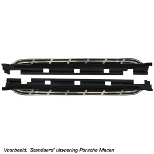 Carnamics Running boards | Porsche Macan 14-18 5-d / Macan 18-21 5-d | OEM-Style black